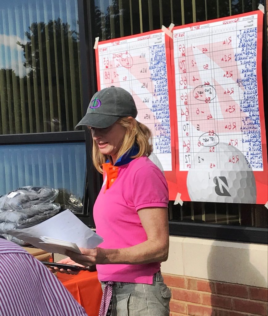 Carolyn Galiette, Ironwood Capital president and chief investment officer, at the 2018 Ironwood Capital golf outing
